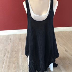 Laurie B layered knit tank
